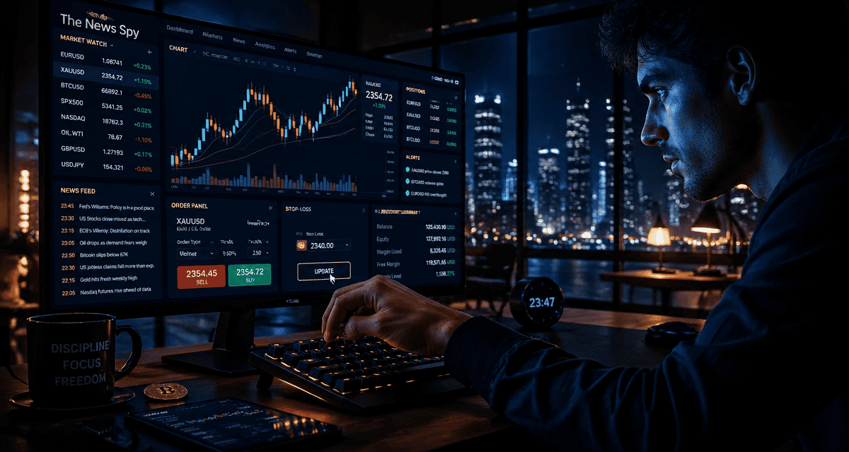 the news spy trading analyse automatisée