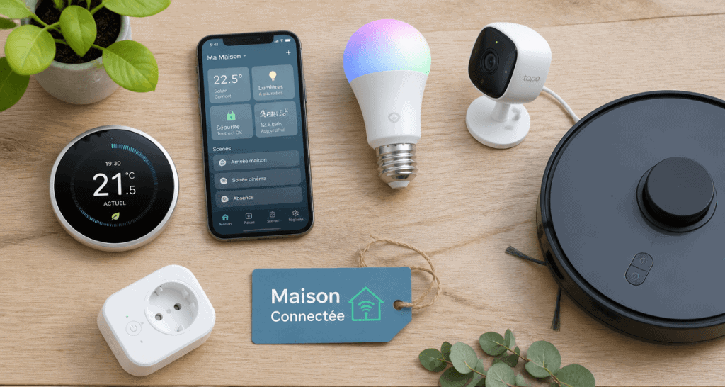 appareils intelligents maison connectée