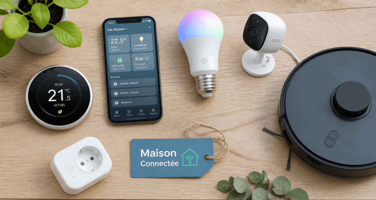 appareils intelligents maison connectée