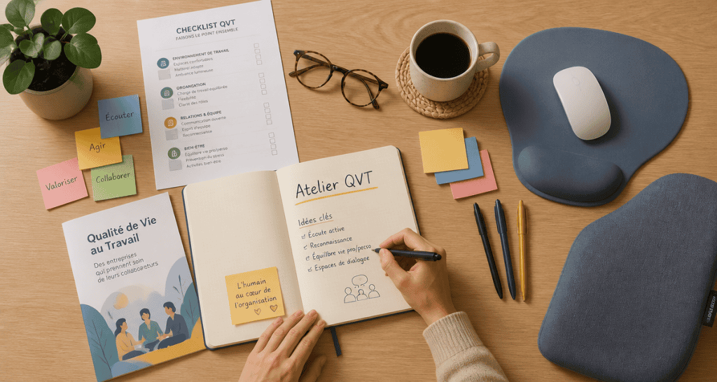 atelier qvt carnet checklist bureau