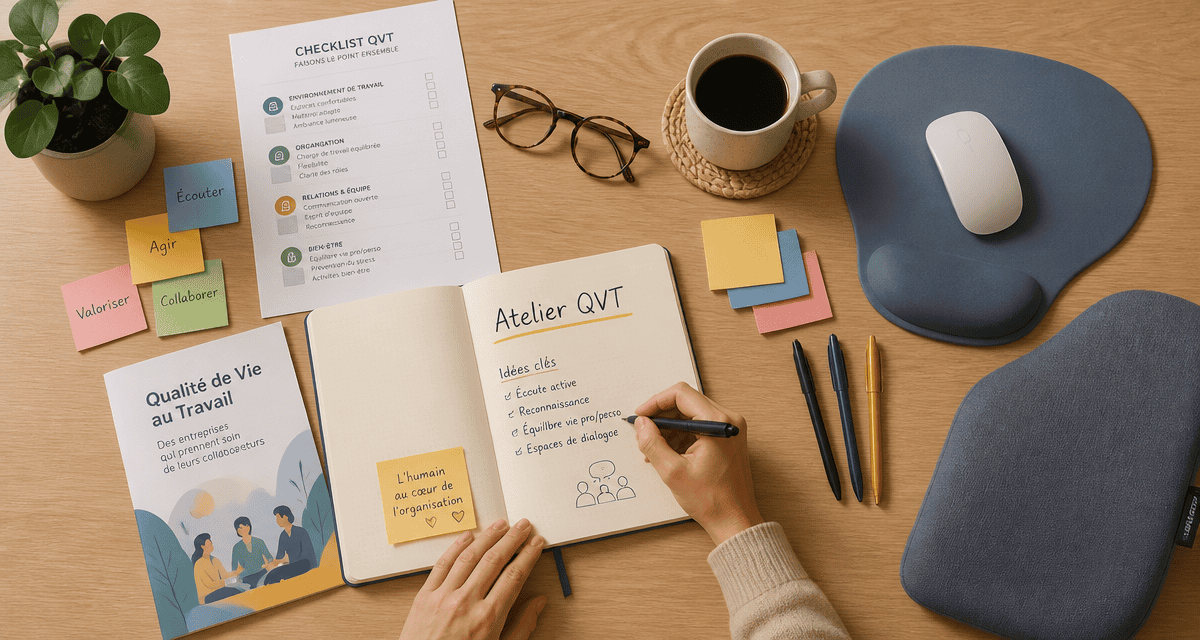 atelier qvt carnet checklist bureau