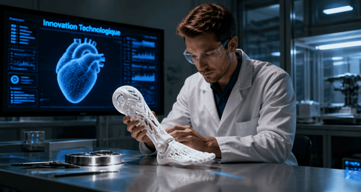 innovation technologique prothèse biomédicale 3D