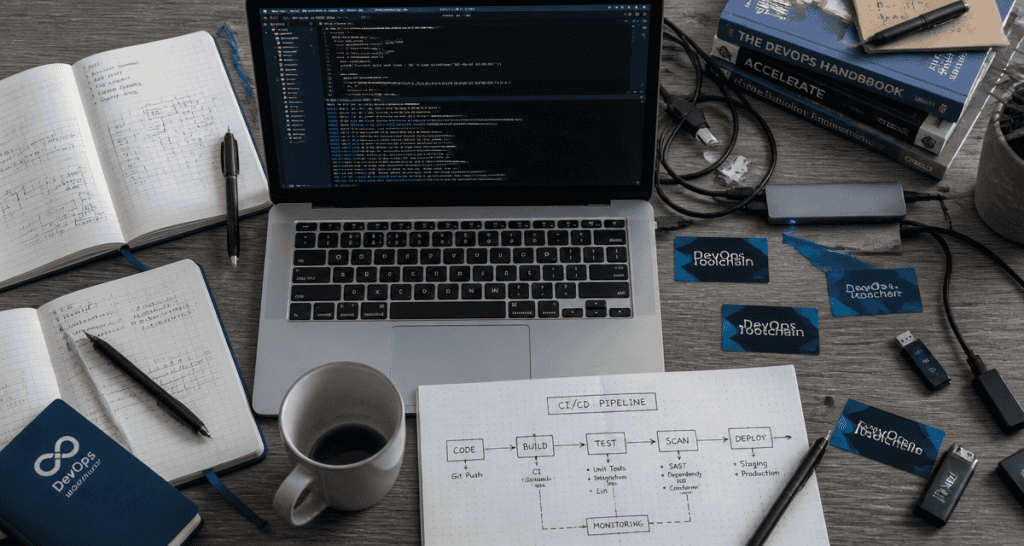 outils devops sur bureau développeur