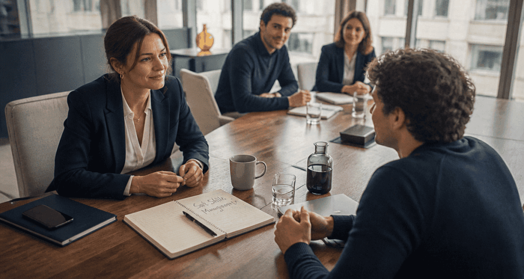 qualités du manager écoute active bureau