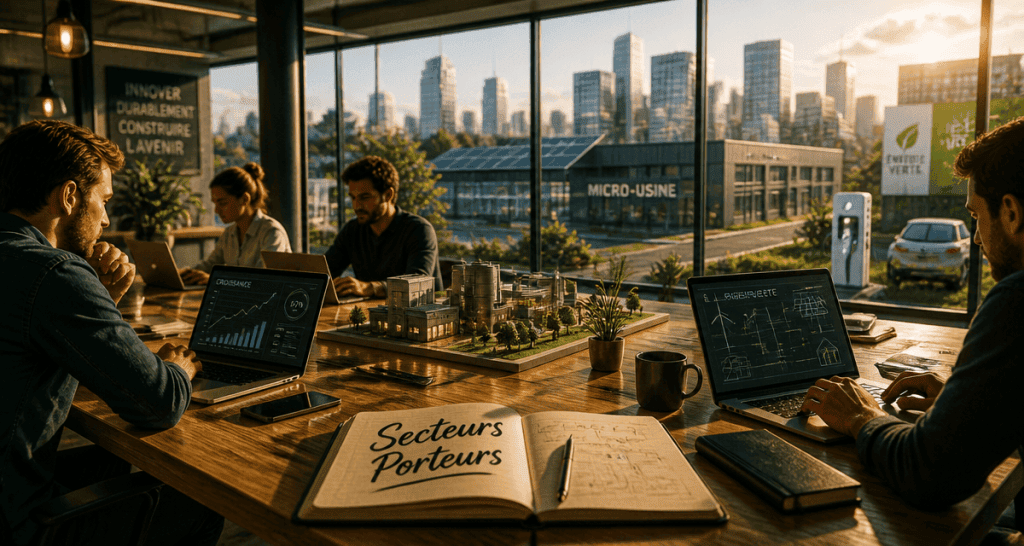 Secteur porteur entrepreneurs coworking 2025