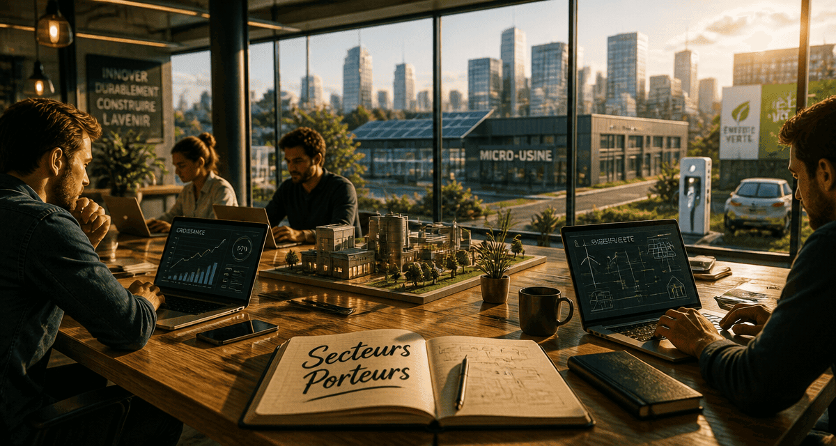 Secteur porteur entrepreneurs coworking 2025