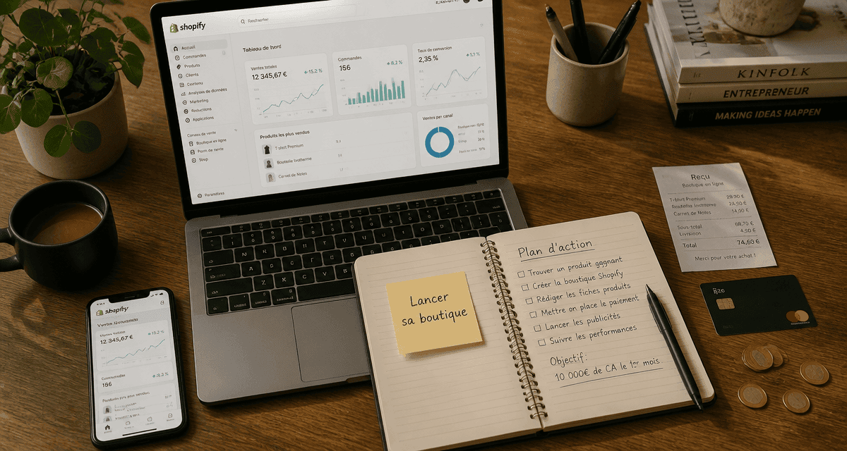 shopify avis bureau entrepreneur tableau de bord