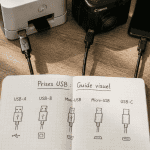 types de prises usb connecteurs visuels