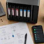 comparatifs nas 2 ou 4 baies sur bureau