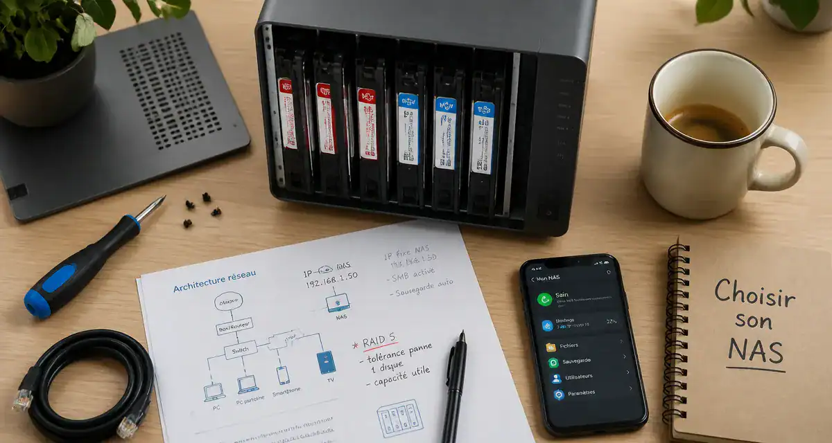 comparatifs nas 2 ou 4 baies sur bureau