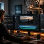 davinci resolve avis interface montage