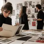 directrice artistique etude jeune femme portfolio studio