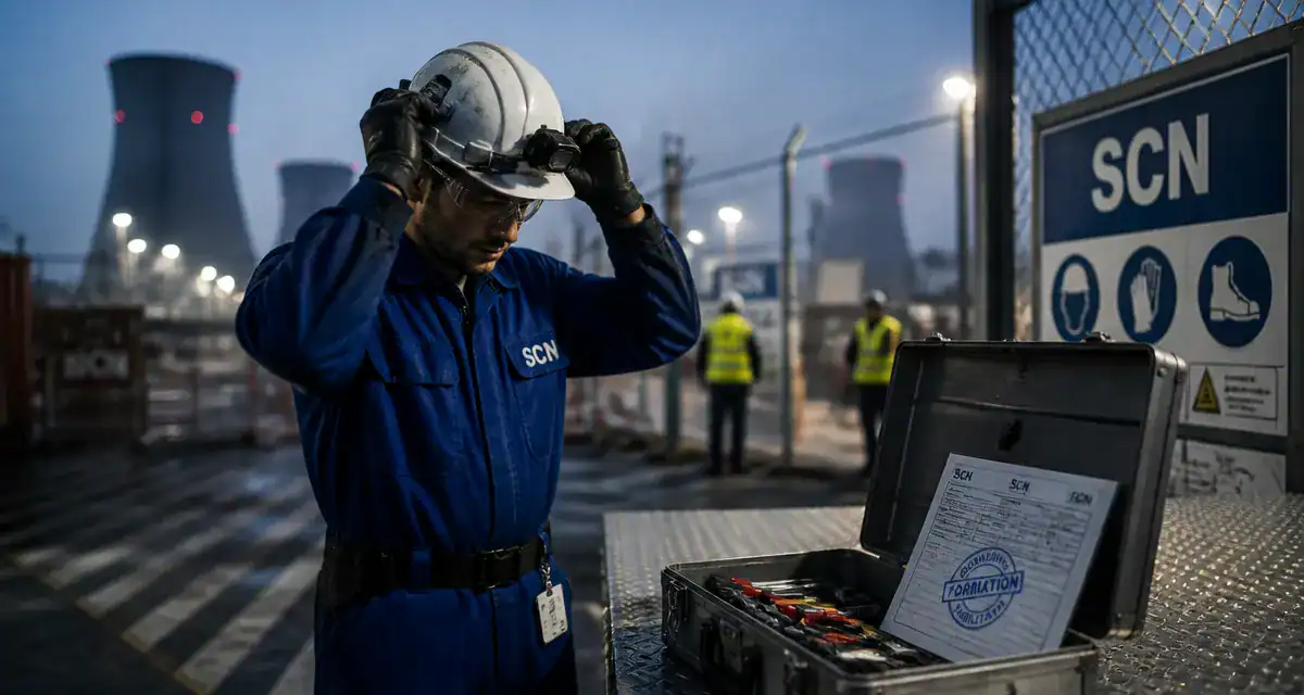 Formation nucléaire sans diplôme : habilitation SCN sur site nucléaire