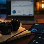 Podcast SEO : casque audio et analytics SEO