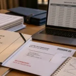 PTP refus employeur : lettre recommandée avec tampon PTP et accusé de réception