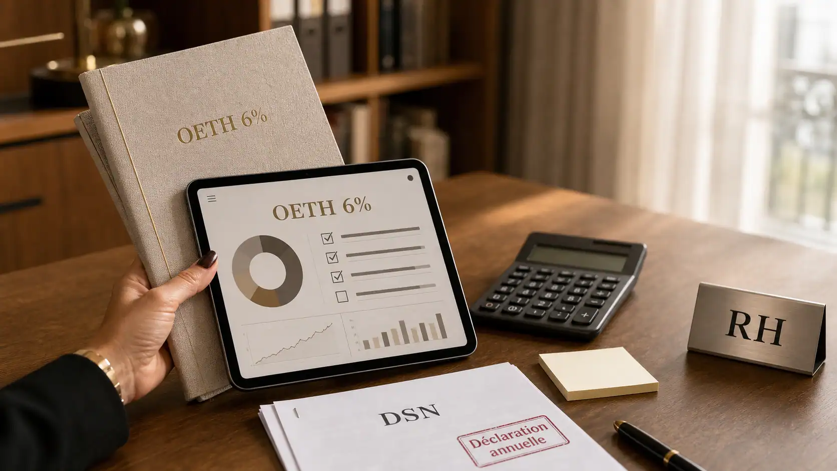 RQTH obligation employeur : OETH 6% et déclaration annuelle