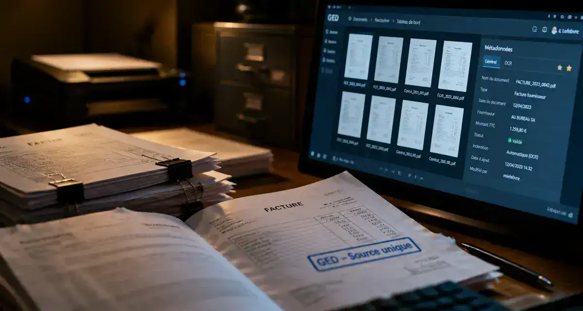 Solutions GED : centralisez et automatisez vos documents GED source unique