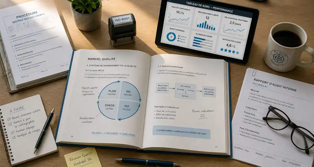 système de gestion de la qualité, audit, manuel PDCA
