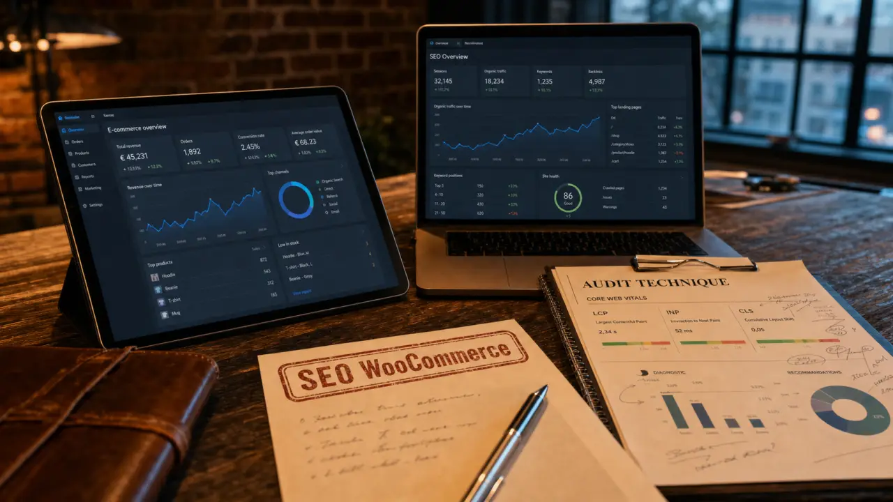 Agence seo woocommerce : audit SEO WooCommerce et Core Web Vitals