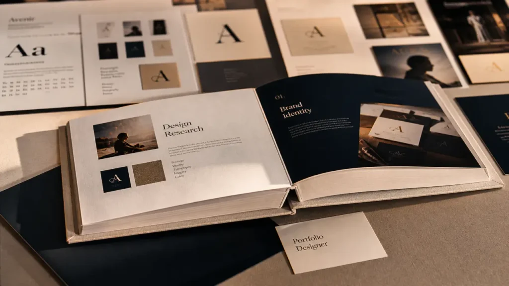 Devenir designer graphique : portfolio designer sur charte graphique
