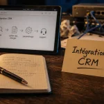 Intégrateur crm configurant l’intégration des données CRM et le suivi commercial