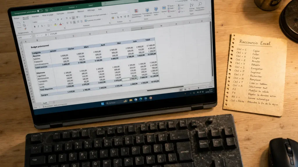 Raccourci clavier excel : 30 raccourcis Excel pour naviguer et formater