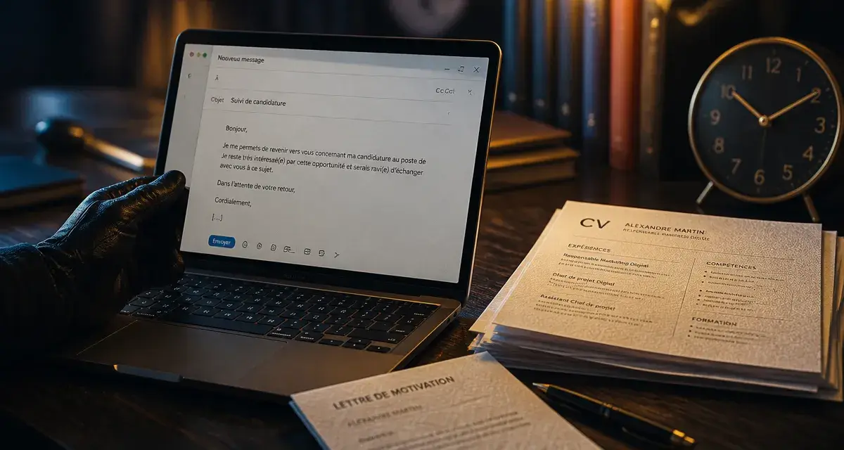 Relance mail candidature : timing idéal et modèles pour relancer