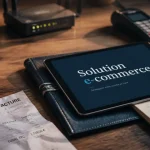 Solutions e commerce SaaS open source headless sur écran bureau
