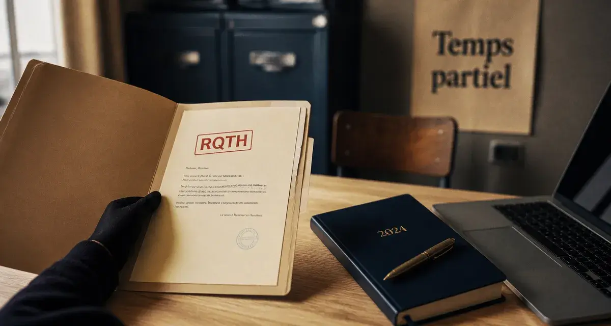 Temps partiel RQTH : dossier RQTH pour maintien dans l’emploi