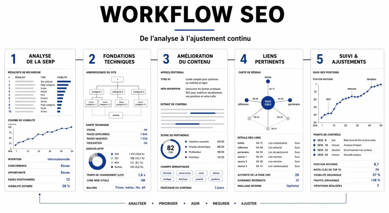 Ranker seo : étapes pour améliorer son positionnement