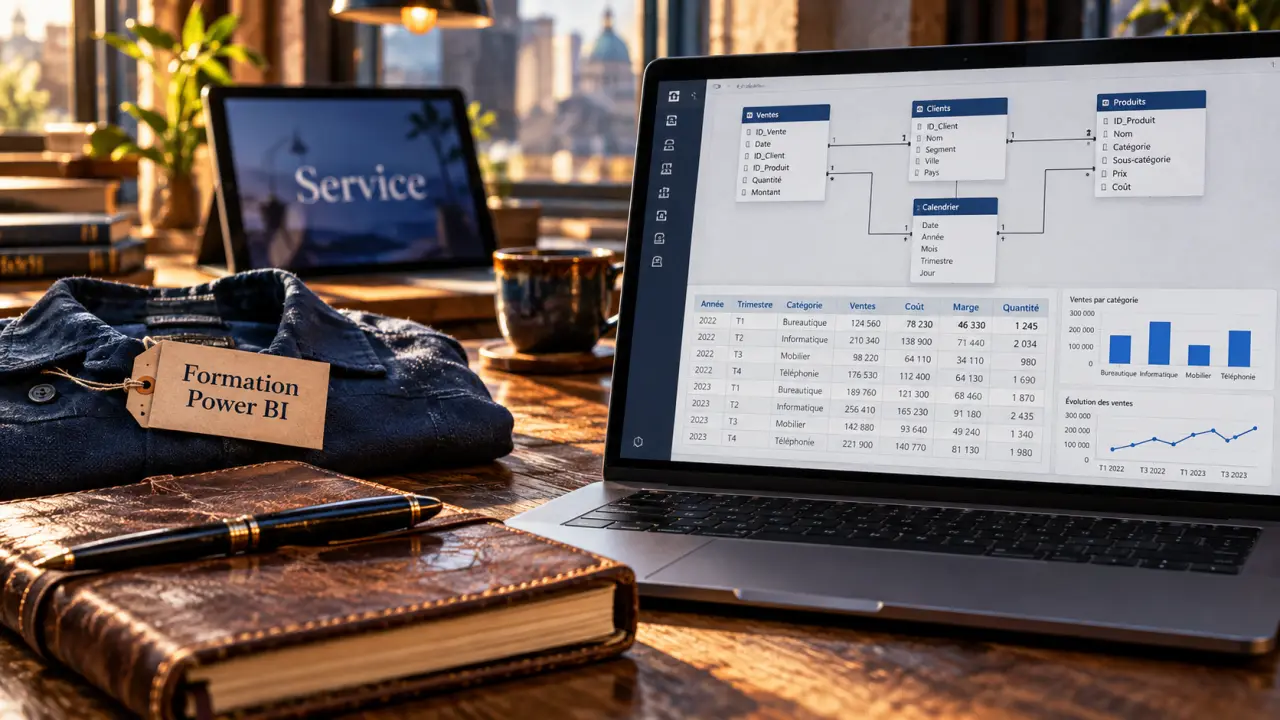 Formation powerbi : tableaux de bord fiables