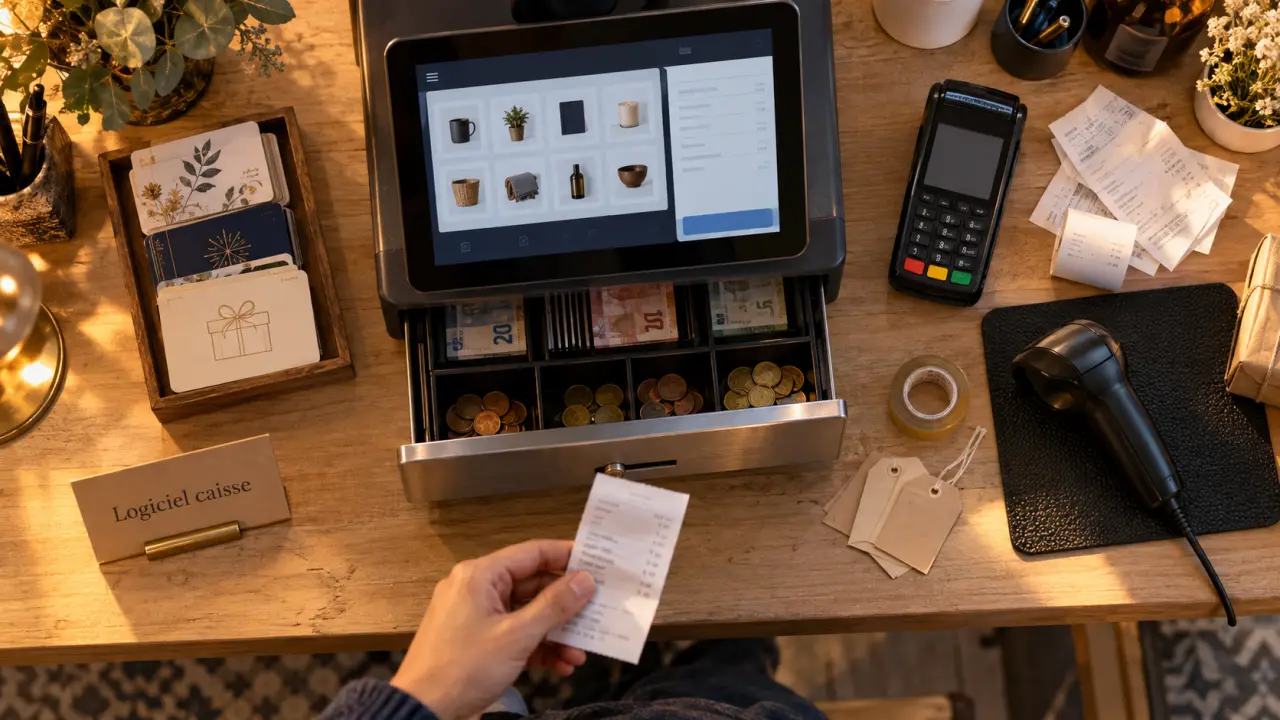 Logiciel de caisse pour encaissement rapide et sécurisé en boutique